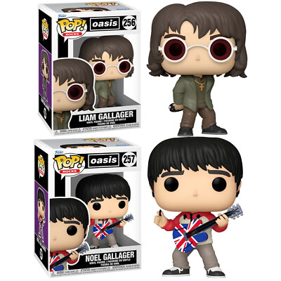 Oasis - Noel & Liam Gallagher Pop! Vinyl Figure Set [Brand New & Sealed]