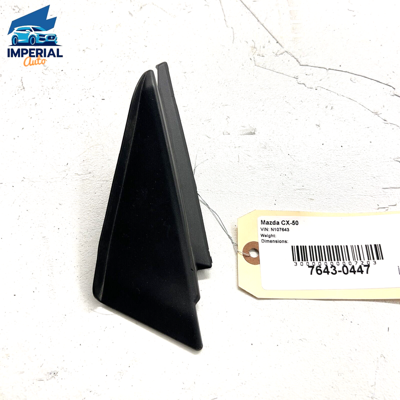 Used 2023 Mazda CX-50 Front Fender Left Driver Side Cowl Upper Molding Cap OEM