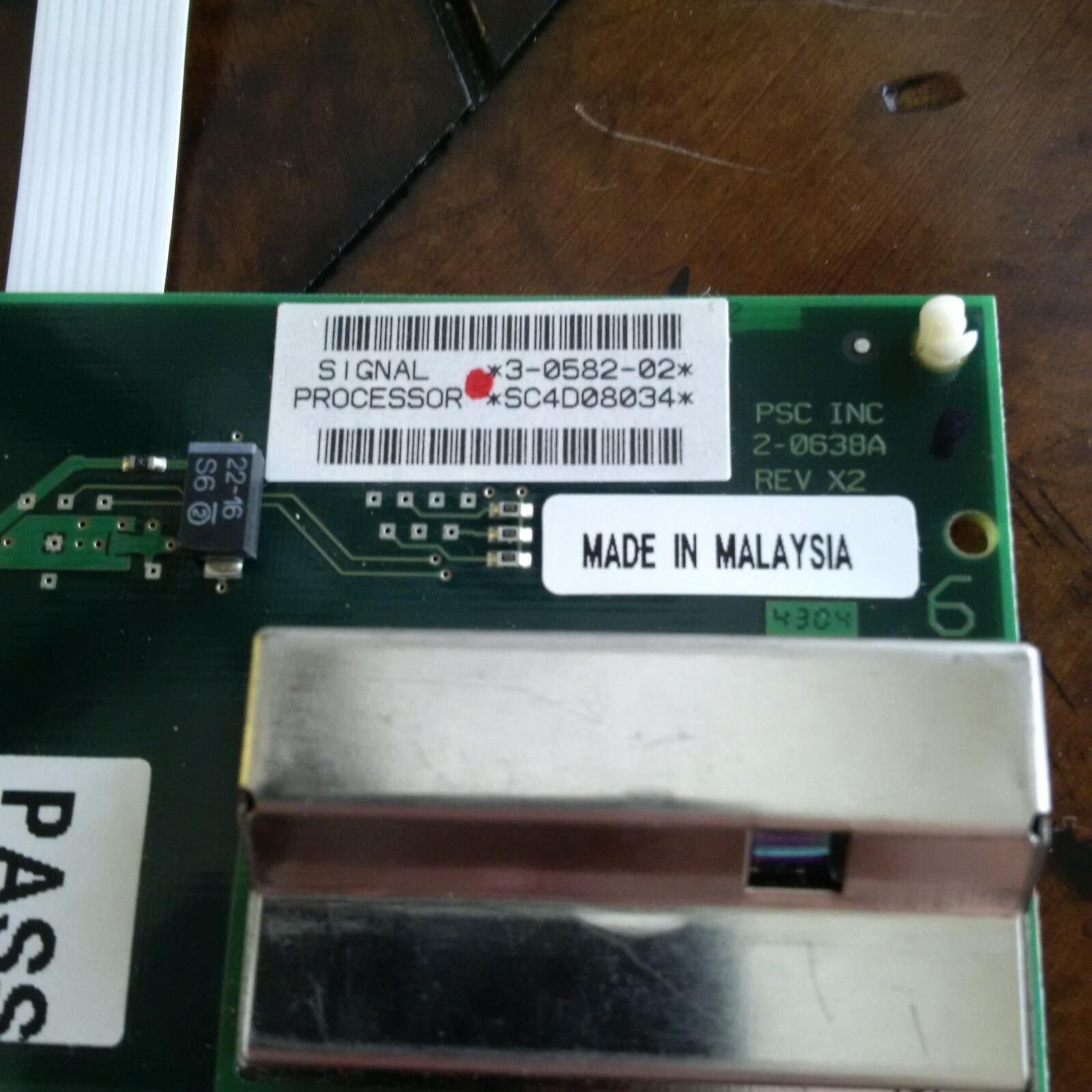 PSC Magellan Datalogic 8502 8504 8500 Grocery Scanner Scale Signal Processor brd