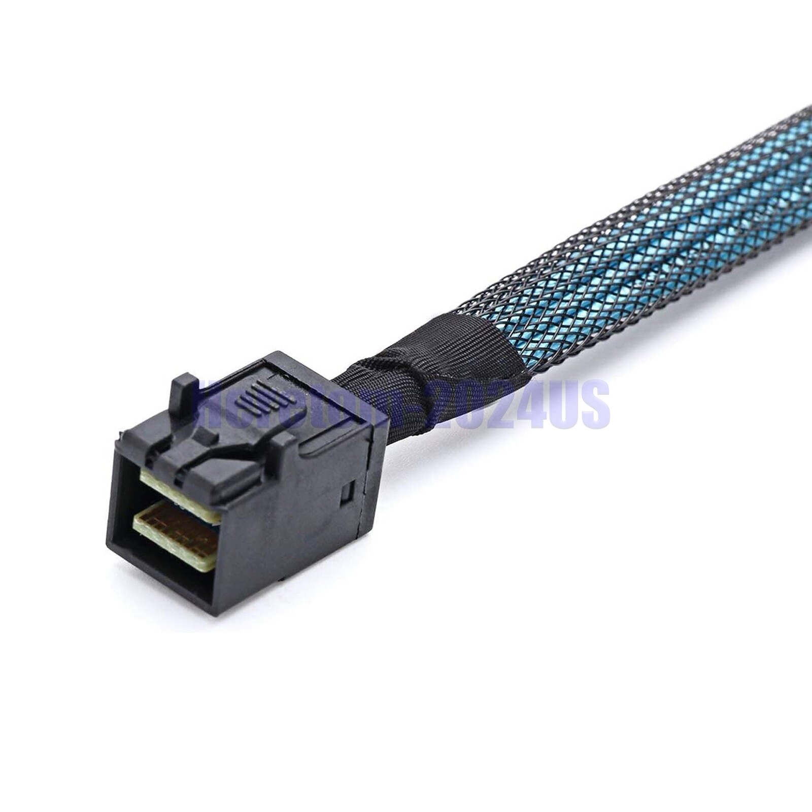 Mini-SAS HD to 4 SAS Forward Breakout Cable RAID HBA SFF-8643 to SFF-8482 HDD 1M