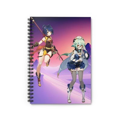 Spiral Notebook - Ruled Line - Genshin 5
