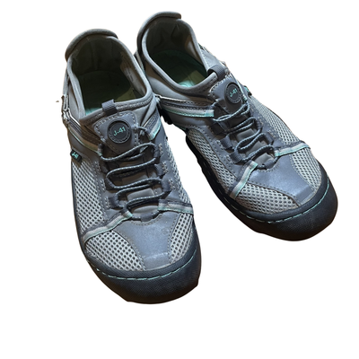 J 41 Jeep Adventure On Green Gray Hiking Shoes Water Ready Sneakers Size 7