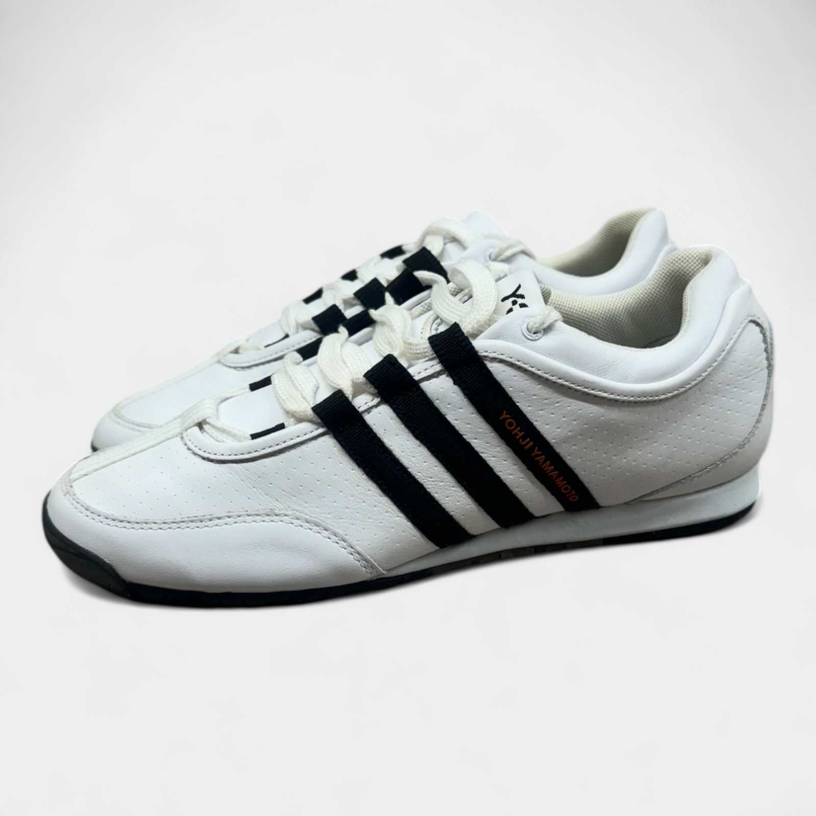 Adidas Y-3 Boxing Yohji Yamamoto White Leather Trainers Rare