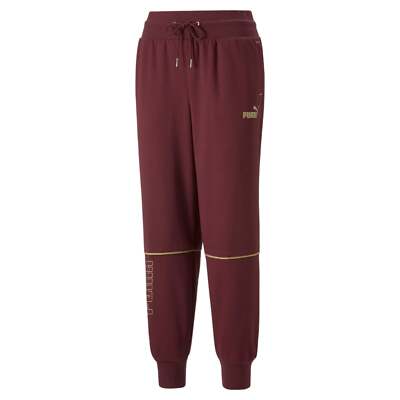 

Женские джоггеры Puma Power Deco Glam с высокой талией, фиолетовые повседневные спортивные штаны 671, Фиолетовый, Puma Power Deco Glam HighWaist Joggers