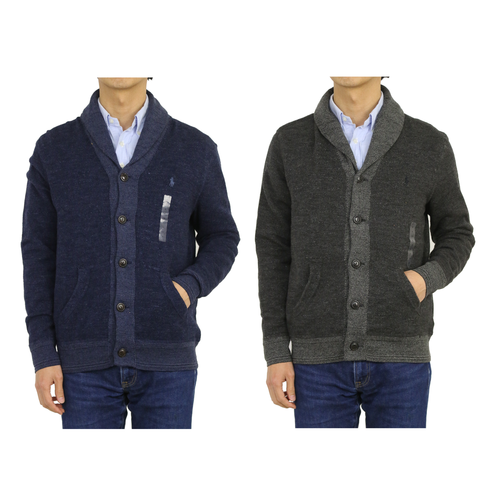 

Винтажный свитшот на пуговицах Polo Ralph Lauren, 2 цвета