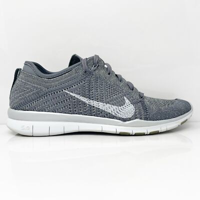 

Nike Womens Free TR Flyknit 804534-002 Серые кроссовки для бега, размер 8, Серый, Free TR Flyknit
