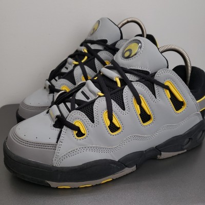 OSIRIS D3 OG Mens 11 Grey Yellow Black Synthetic Skate Shoes