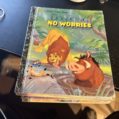 ** A Little Golden Book Lot Set Of 8 Books Walt Disney Books. Random No Duplicat