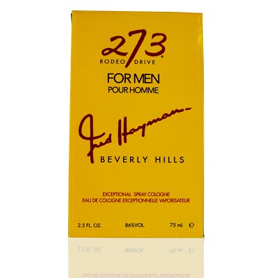 273 Men by Fred Hayman 2.5 Oz Exceptional Cologne Spray (NEW IN BOX)
