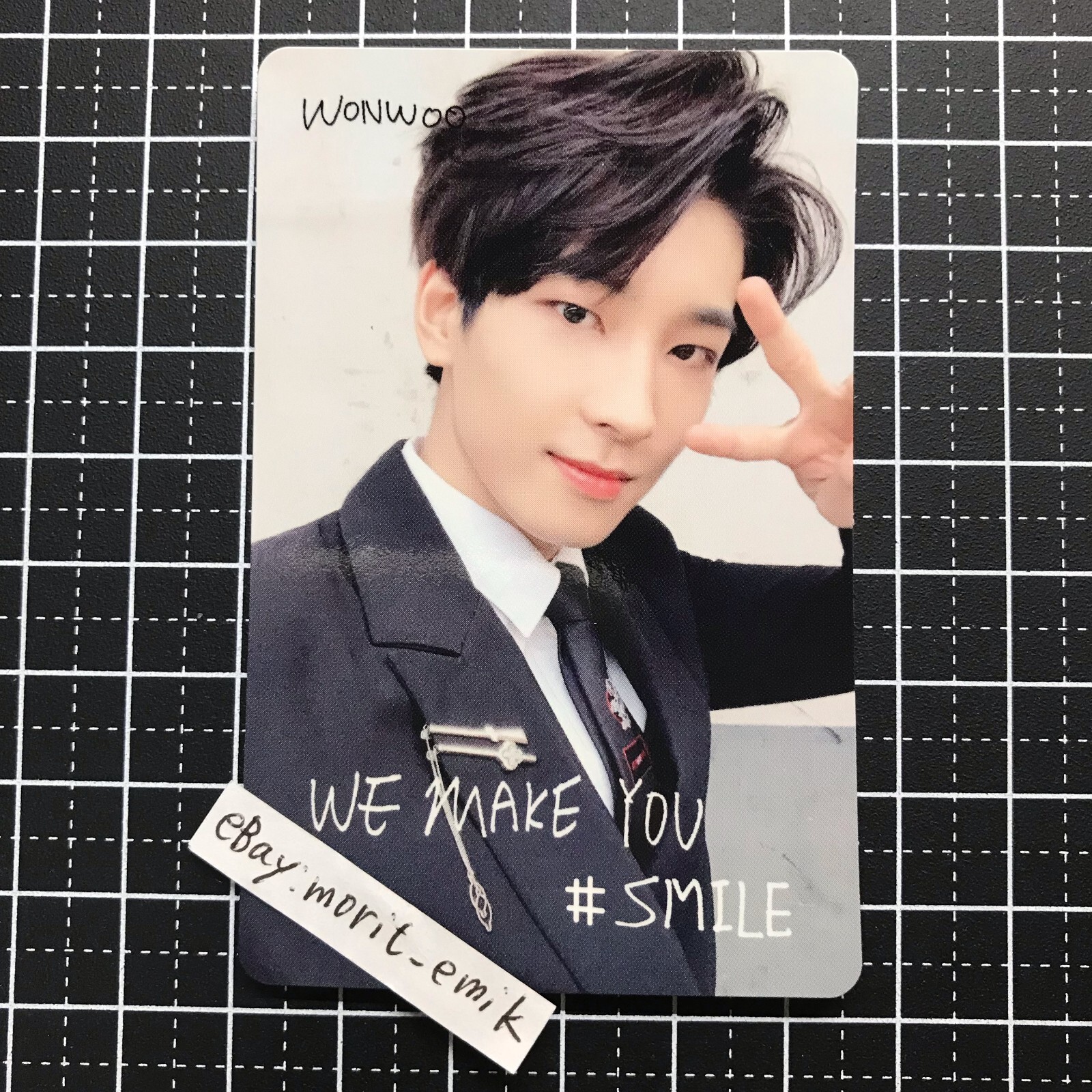 WONWOO SEVENTEEN WE MAKE YOU JAPAN Official photo card