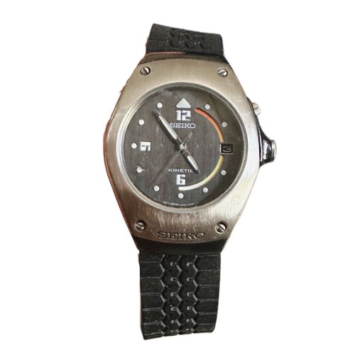 Seiko Arctura Kinetic Watch 5M42-0E39 Stainless Steel