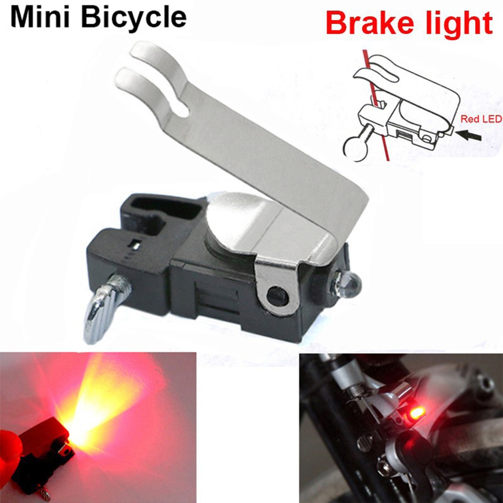 Bike V Brake Lights Road Car Brake Lights Folding Car Brake 