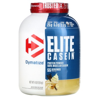 Elite Casein, Smooth Vanilla, 4 фунта (1,8 кг)