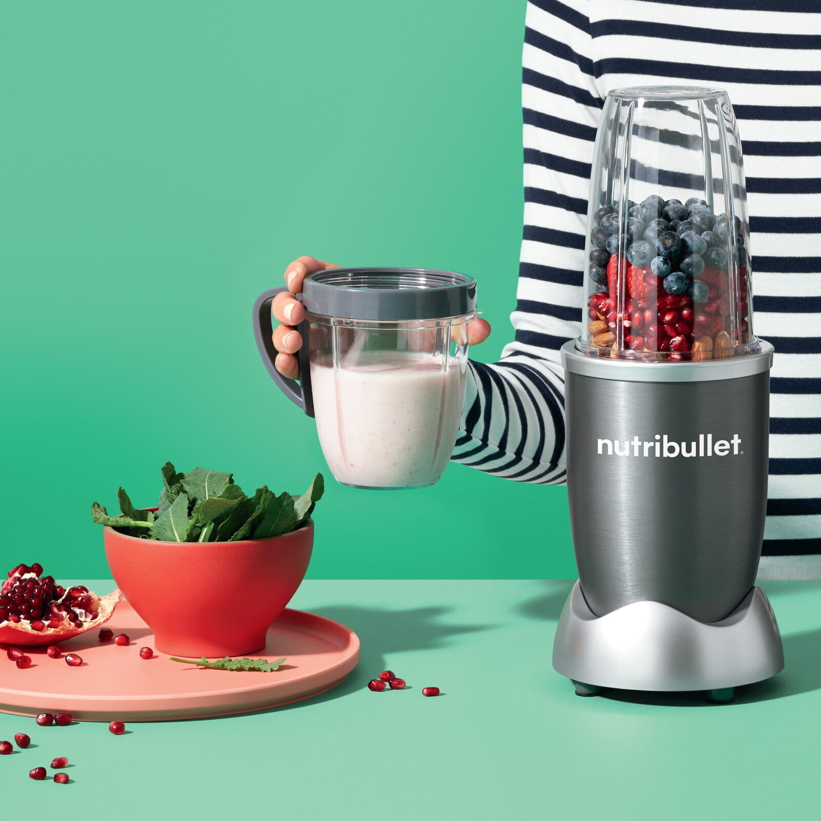 600 Watt Personal Blender,Make Almost Any Smoothie In Under 60 Seconds,24 oz cup