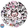 50pcs Cartoon Kurom Stickers for Kids, Vinyl Waterproof Decal for Water Bottle Laptop Toy Sticker for DIY Decorate Bumper Phone Hard Hat Kids Teens Gifts (Kurom)