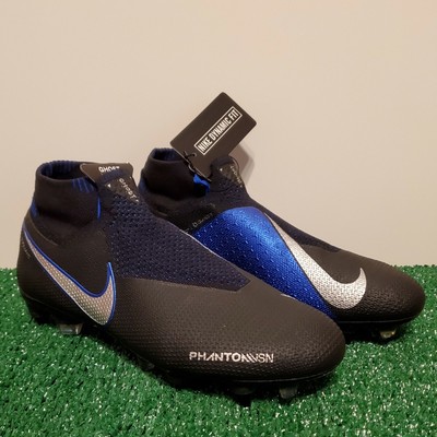 nike phantom vision elite black and blue