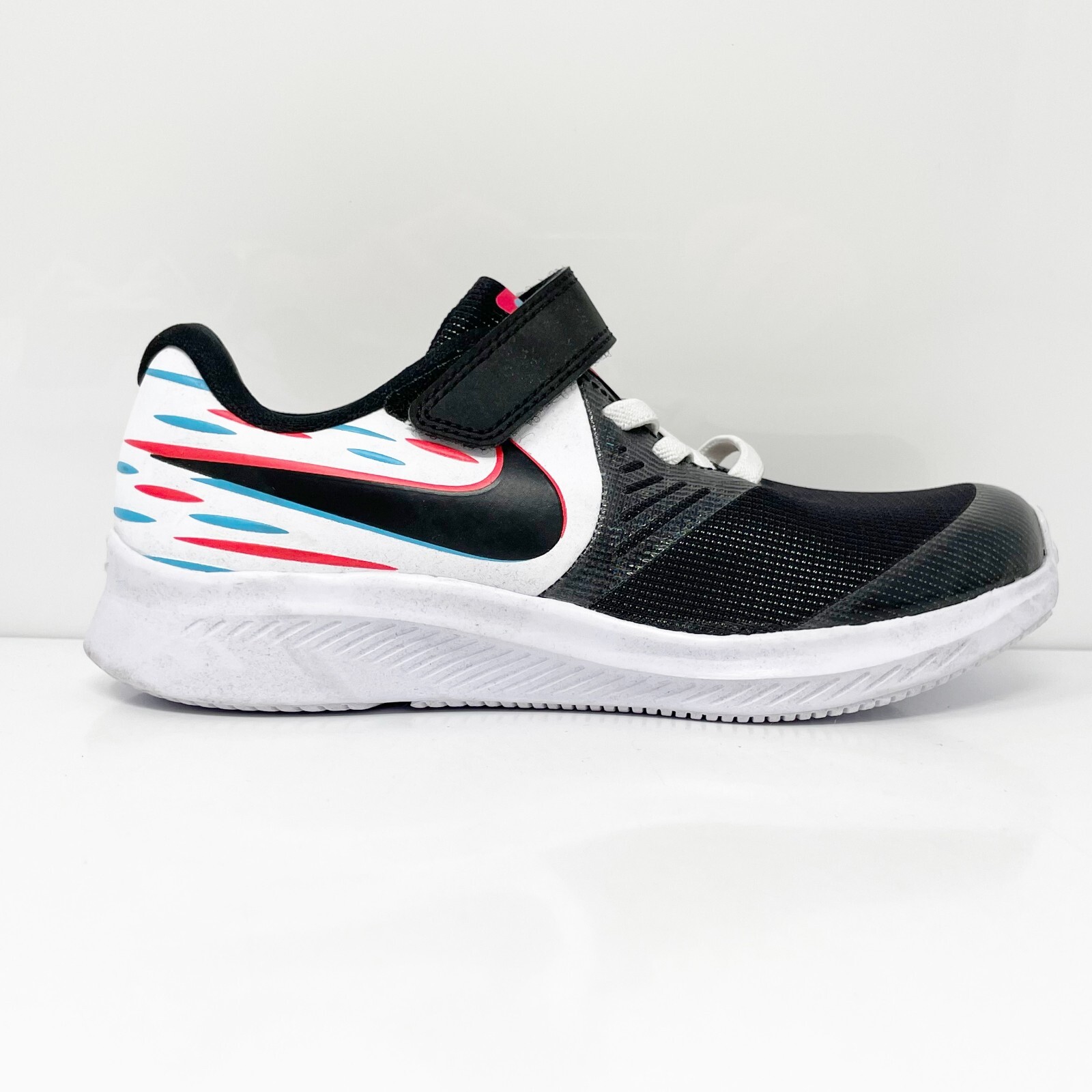 

Nike Boys Star Runner 2 CN8582-100 Черные кроссовки для бега, размер 13C, Черный, Star Runner 2