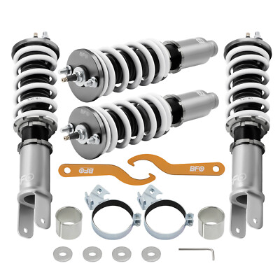Coilover Lowering Kit Adjustable Dampening for Honda Civic 96-00 Integra 94-01