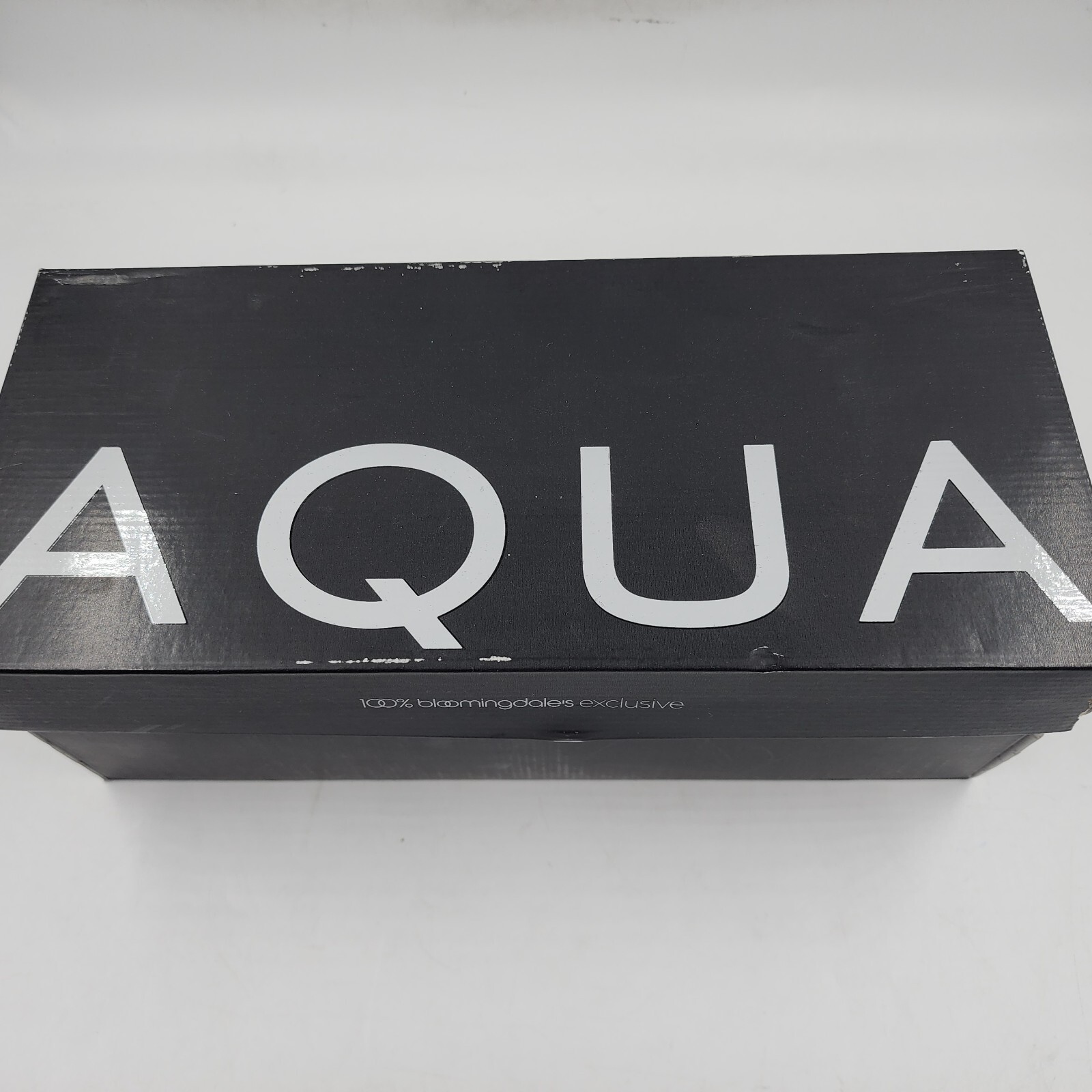 Aqua Gigii Pointed Square Toe Slip On Buckled Flats Women's 6M Black Solid - Picture 16 of 16