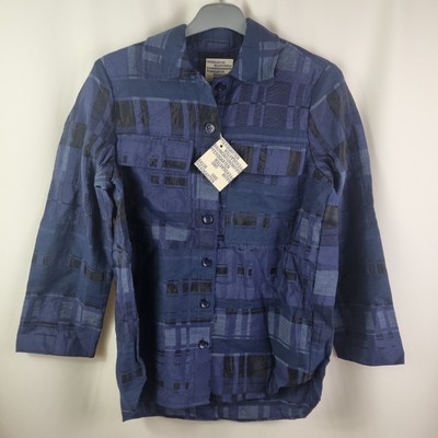 Baum und Pferdgarten Womens Button Up Shirt - Night Sky, Size 34