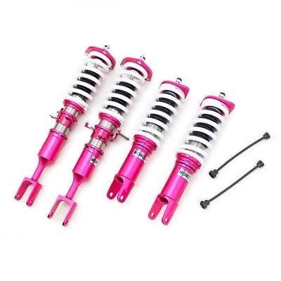 for Infiniti G35 Coupe 2003-07 MonoSS Coilovers Suspension Lowering Kit Adjus...
