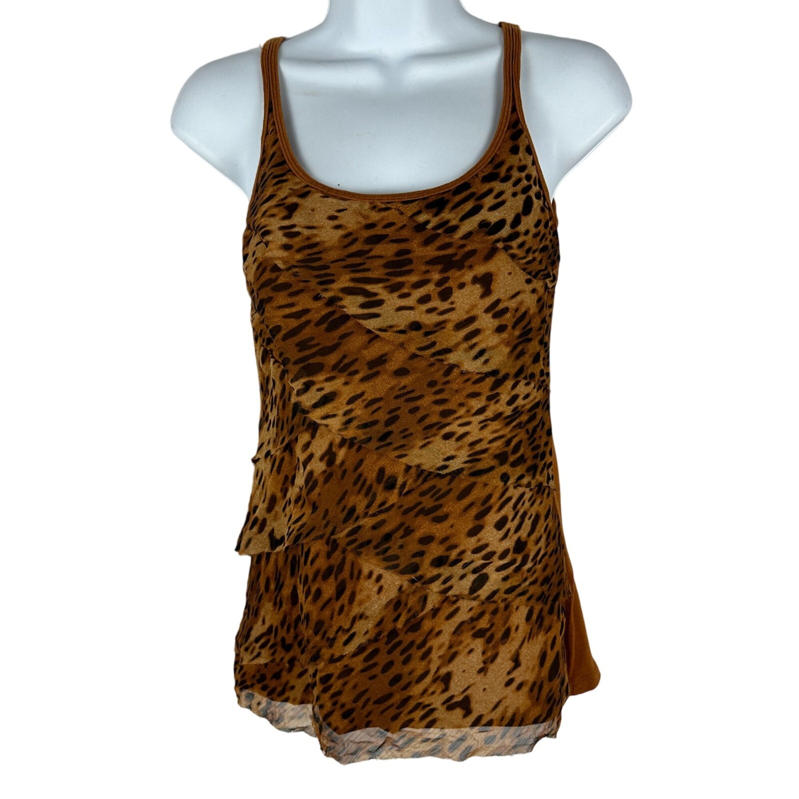 トップス 00s leopard crash tank top CIVARIZE 00s leopard crash tank top CIVARIZE