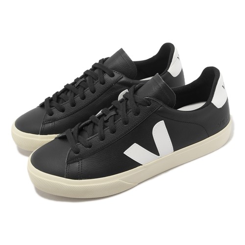 

Veja Campo Chromefree кожаный черный белый кремовый мужской повседневный образ жизни CP0501215B, Campo Chromefree Leather