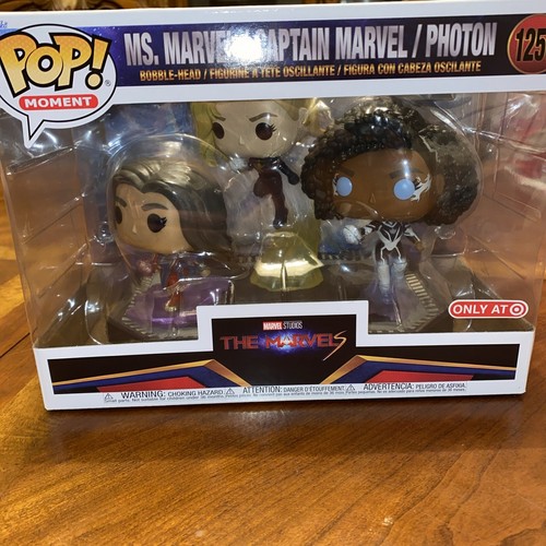 MARVEL SPSP セット Funko Pop! Moments 1258 The Marvels Ms. Marvel Captain
