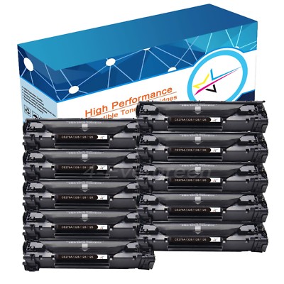 Black Toner Cartridge Lot for Canon 128 ImageClass D530 D550 MF4770n MF4880dw