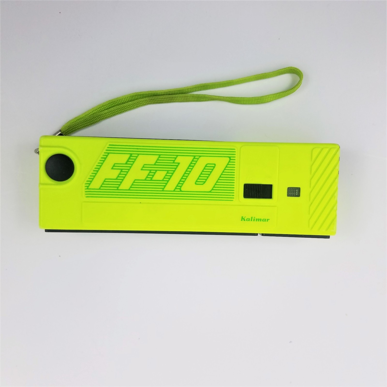 FF-10 Kalimar Focus Free Neon Yellow Camera - Untested - AS IS