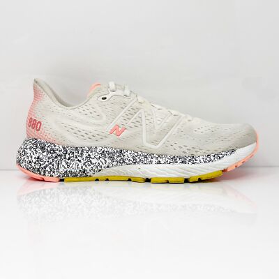 

New Balance унисекс FF X 880 V13 W880R13 белые кроссовки кроссовки M6 W7.5 B, Белый, Fresh Foam X 880 V13