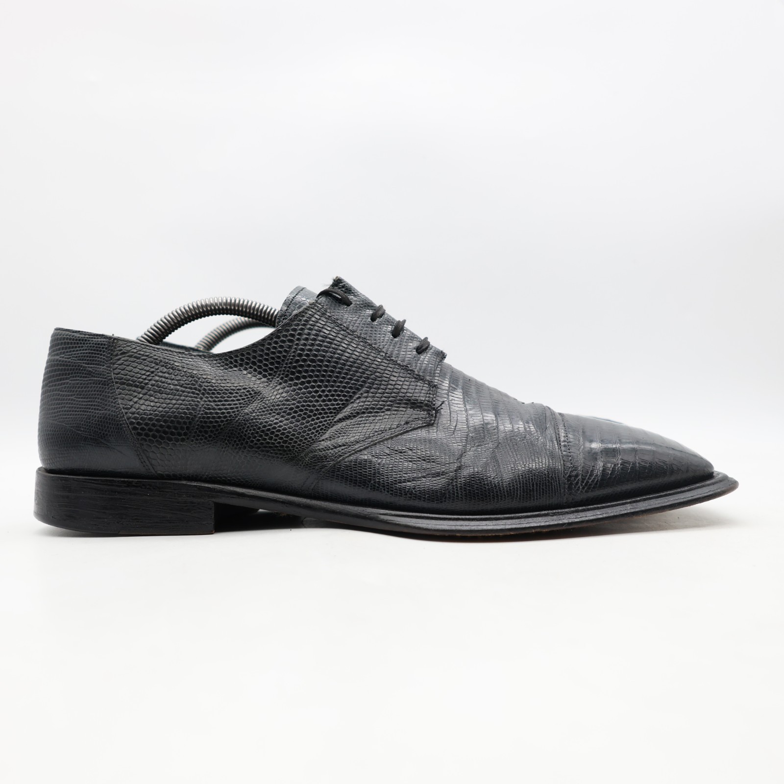Mezlan Platinum Lizard Shoes in Black 15M Mezlan Platinum Black Genuine Lizard Leather | Mercari main image 3