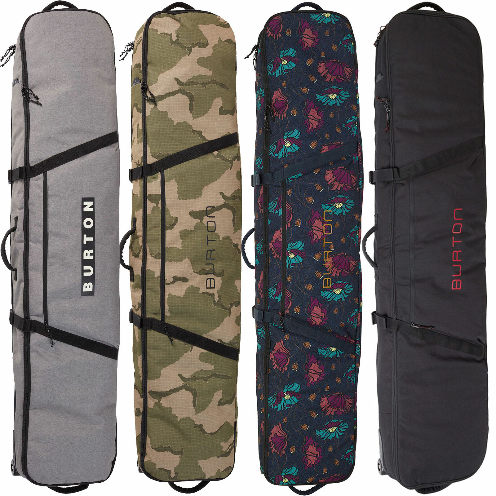 Burton Wheelie Board Case Snowboard Bag Rolling Bag Carrying Bag Burton Wheelie Board Case Snowboard Bag Rolling Bag Carrying Bag