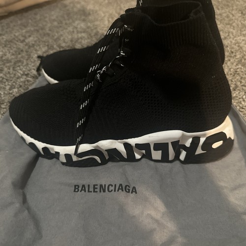 希少★関税込【BALENCIAGA】Speed スニーカーblue/Red 希少☆関税込【BALENCIAGA】Speed スニーカーblue/Red