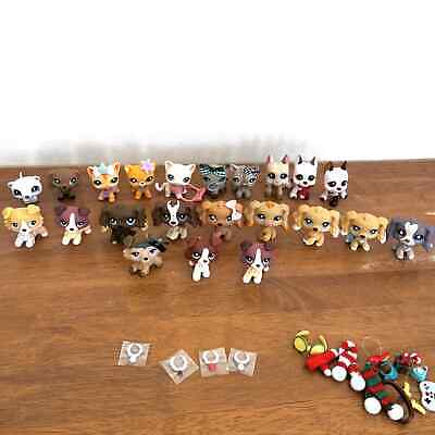 LPS Pet Shop Purple Moscow Husky #2110 and Glitter Husky LPS Pet Shop Purple Moscow Husky #2110 and Glitter Husky