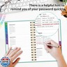 Password Book with Alphabetical Tabs, Password Keeper Book for Seniors, 5.8