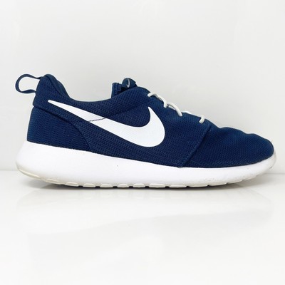 

Мужские кроссовки Nike Roshe One 511881-423, синие кроссовки, размер 9, Синий, Roshe One