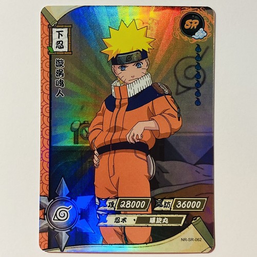 Naruto Uzumaki NR-SR-062 Naruto Kayou Card CCG HOLO TC3 | eBay