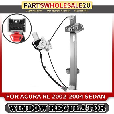 Front LH Power Window Regulator w/ 6-Pin Motor for Acura RL 2002-04 72250SZ3G02