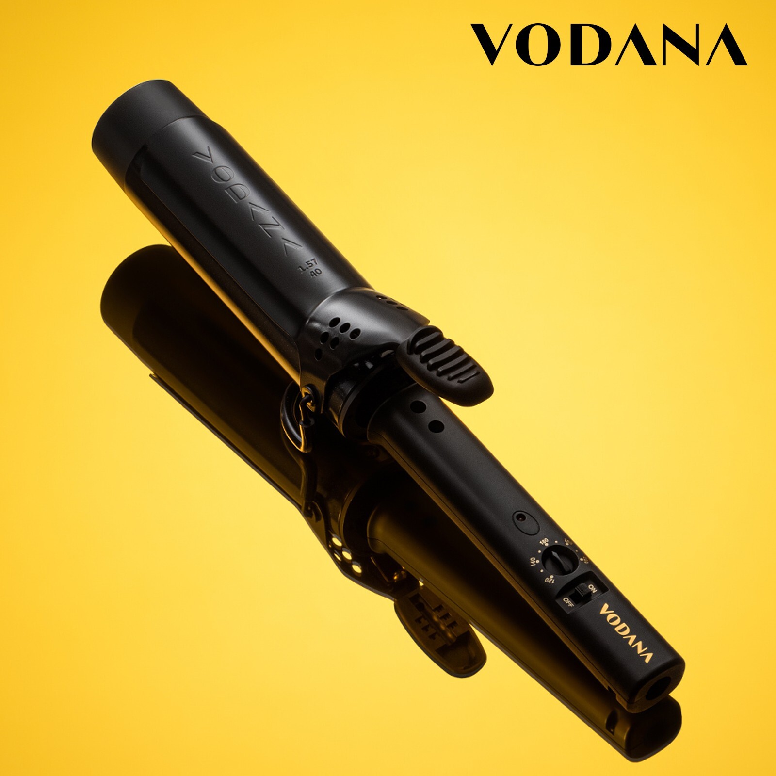 VODANA Glamwave Curling Iron 40mm コテ 黒 VODANA Glam Wave Curling Iron FV 40mm (Black) | OLIVE YOUNG