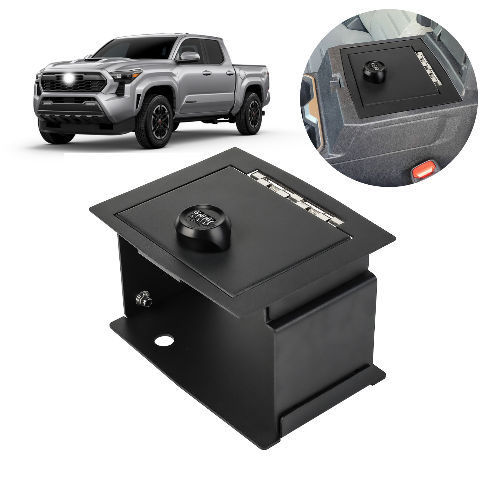 Console Safe 3-Digit Combo For 2024-2026 & Newer Toyota Tacoma