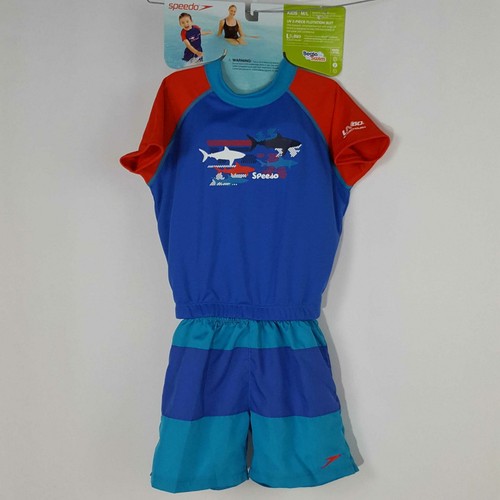 Speedo Kids Begin to Swim Float Coach Level 2 Swimsuit Boys 2-4 Years 33-45 lb