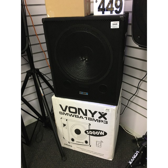 vonyx 18 subwoofer