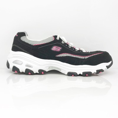 

Skechers Womens D Lites 11860EW Черная повседневная обувь Кроссовки Размер 10, Черный, D Lites
