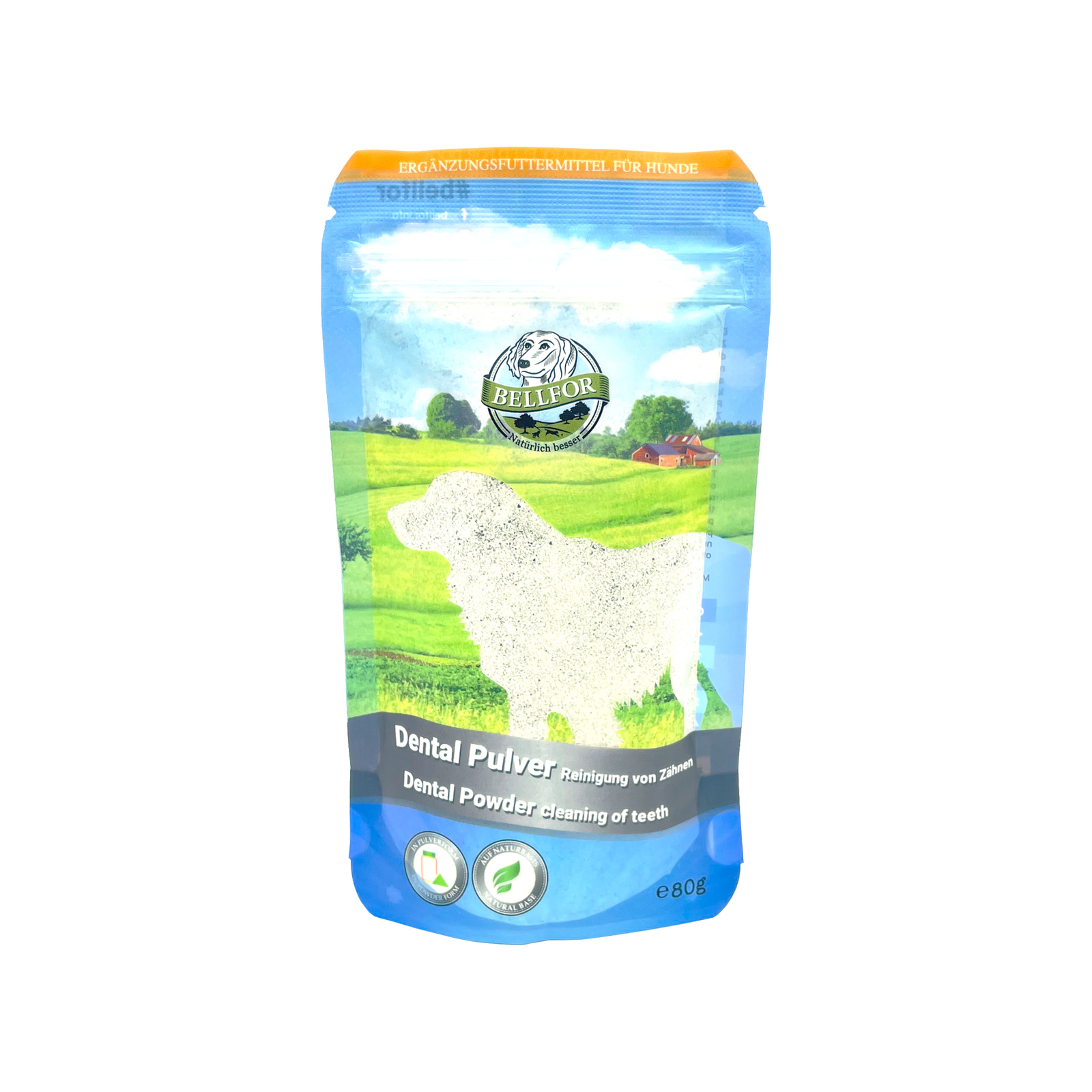 (156,25 EUR/kg) Tand poeder voor Honden - Dental Pulver - 80g