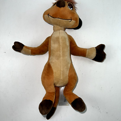 Disney Store Timon The Lion King Plush Brown & Beige 10 inch