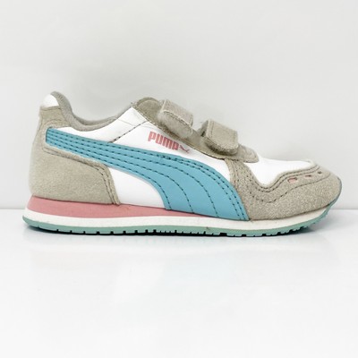 

Puma Girls Cabana Racer 351980-78 Белая повседневная обувь Кроссовки Размер 7C, Белый, Cabana Racer