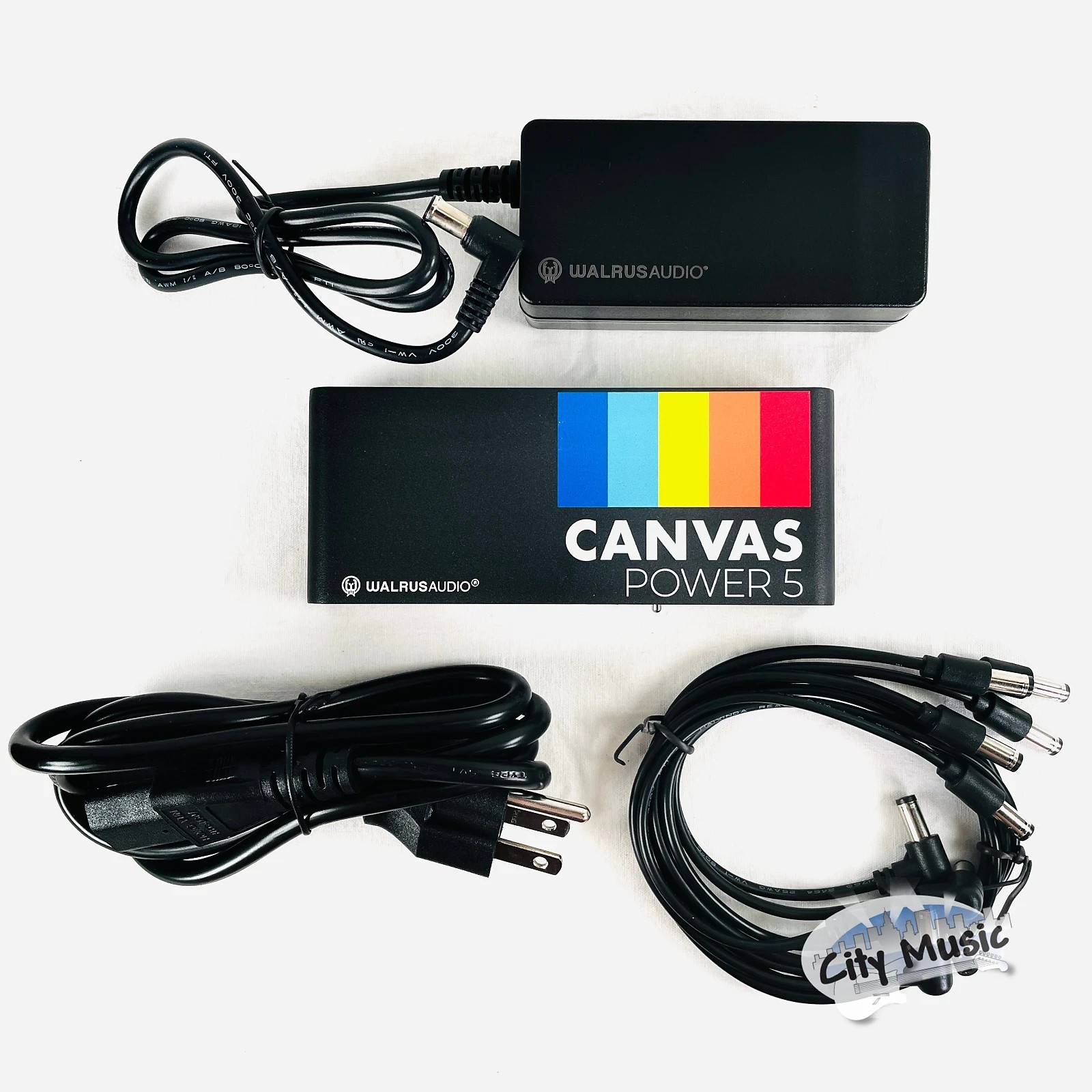 ギター WalrusAudio CANVAS POWER5 PowerAdapter Used Walrus Audio Canvas Power 5 DC Isolated Guitar Effects