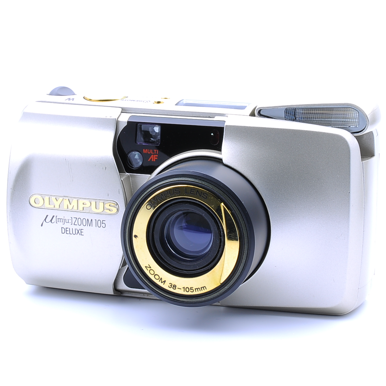 【✨完動品】OLYMPUS μ mju zoom105 deluxe Works/Near MINT] Olympus Mju Zoom 105 Deluxe Point & Shoot