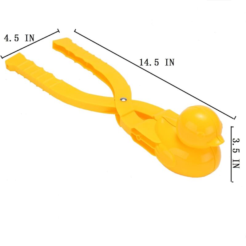 MRH&Crown Snowball Maker Duck Shapes Toys Clip Tool Mold Machine